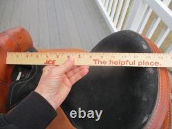 13'' Fqh Bars Bar J Signature Series Youth Leather Barrel Saddle Made In USA