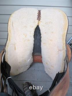 13'' Fqh Bars Bar J Signature Series Youth Leather Barrel Saddle Made In USA