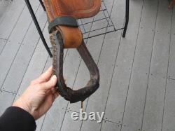 13'' Fqh Bars Bar J Signature Series Youth Leather Barrel Saddle Made In USA