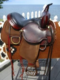 13'' High Horse Circle Y Park & Trail Sqh Bars Western Saddle Leather & Cordura