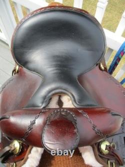 13'' High Horse Circle Y Park & Trail Sqh Bars Western Saddle Leather & Cordura