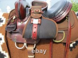 13'' High Horse Circle Y Park & Trail Sqh Bars Western Saddle Leather & Cordura