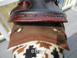 13'' High Horse Circle Y Park & Trail Sqh Bars Western Saddle Leather & Cordura