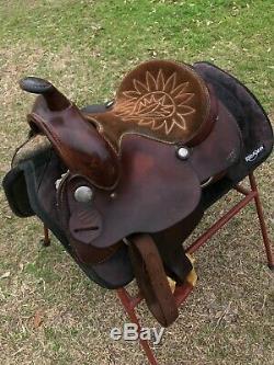 13 Inch American Made Saddle Youth Kids Trail Roping