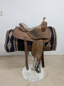 13 Inch Used Circle Y Marlene Eddleman Western Barrel Saddle 917-9070