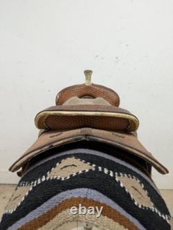 13 Inch Used Circle Y Marlene Eddleman Western Barrel Saddle 917-9070