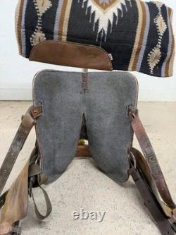 13 Inch Used Circle Y Marlene Eddleman Western Barrel Saddle 917-9070