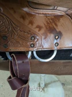 13 Inch Used Circle Y Western Show Saddle 323-9538