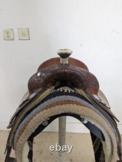 13 Inch Used Circle Y Western Show Saddle 323-9538