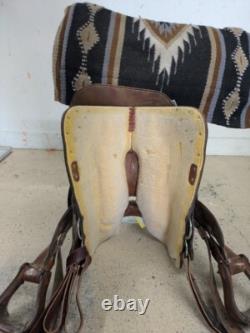 13 Inch Used Circle Y Western Show Saddle 323-9538