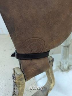 13 Inch Used Hereford Western Barrel Saddle 1017-10613