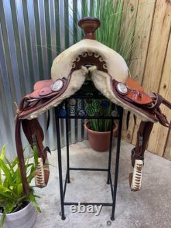 13 MONTANA CINCHA Kids Youth Western Ranch Horse Saddle
