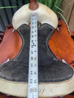 13 MONTANA CINCHA Kids Youth Western Ranch Horse Saddle