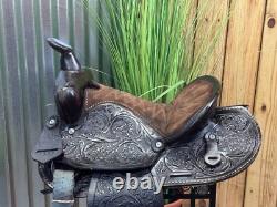 13 SADDLE OF TEXAS Kids Leather Western Horse Pony Saddle