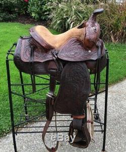 13 Vintage Simco #271 YOUTH / KIDS Western Horse Saddle w Cinch