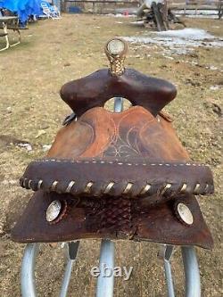 13 used /vintage Nancy Birdsell youth Western barrel saddle US made