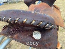 13 used /vintage Nancy Birdsell youth Western barrel saddle US made