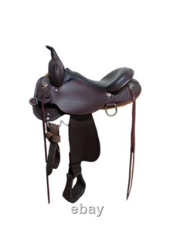 -1393 16 inch Used Circle Y High Horse Western Arrow Creek Trail Saddle X-Wide