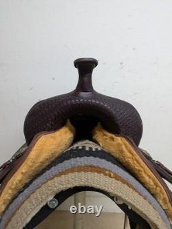 -1393 16 inch Used Circle Y High Horse Western Arrow Creek Trail Saddle X-Wide