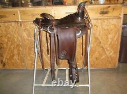 14 1/2'' Bear Valley Youth Roping Saddle