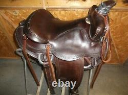 14 1/2'' Bear Valley Youth Roping Saddle