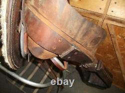 14 1/2'' Bear Valley Youth Roping Saddle