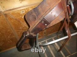 14 1/2'' Bear Valley Youth Roping Saddle