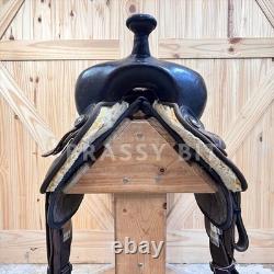 14.5 Big Horn Synthetic Western Trail Saddle