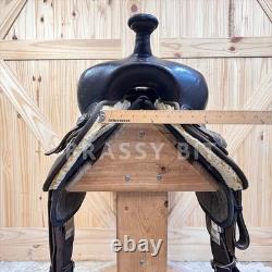 14.5 Big Horn Synthetic Western Trail Saddle