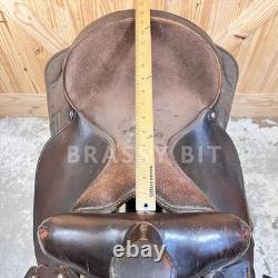 14.5 Big Horn Synthetic Western Trail Saddle