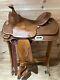 14.5 Billy Cook Maker Reining Western Saddle Model 3294 Genuine Sulphur, Ok