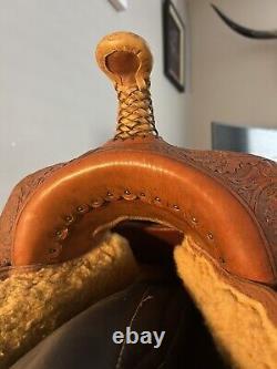 14.5 Caldwell saddle rocket With Breast collar