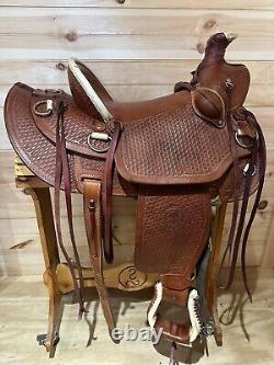 14.5 Colorado Saddlery Ranch Roping Western Saddle Model 0-5331