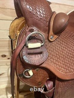 14.5 Colorado Saddlery Ranch Roping Western Saddle Model 0-5331