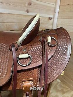 14.5 Colorado Saddlery Ranch Roping Western Saddle Model 0-5331