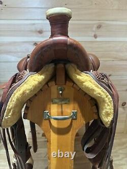 14.5 Colorado Saddlery Ranch Roping Western Saddle Model 0-5331