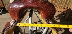 14.5 Corriente Handmade Western Barrel Racing Saddle