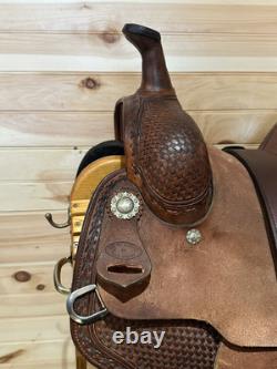 14.5 Dale Chavez Barrel Racing Western Saddle