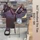 14.5 Hereford Tex Tan Western Saddle, Semi- Qh Bars, Clean! One Of A Kind