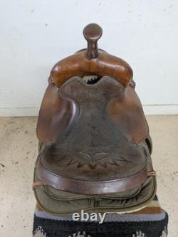 14.5 Inch Used Big Horn Western Trail Saddle
