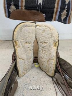 14.5 Inch Used Big Horn Western Trail Saddle
