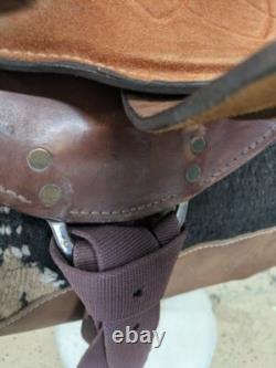 14.5 Inch Used Blue Ridge Western Barrel Saddle 937-9520