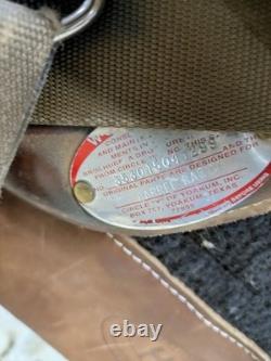 14.5 Inch Used Bob Marshall by Circle Y Treeless Western Barrel Saddle 1022-1071