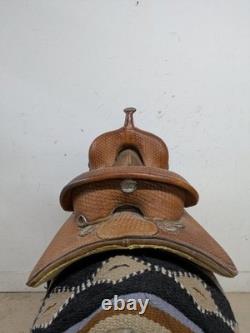 14.5 Inch Used Bob Marshall by Circle Y Treeless Western Barrel Saddle 1022-1071