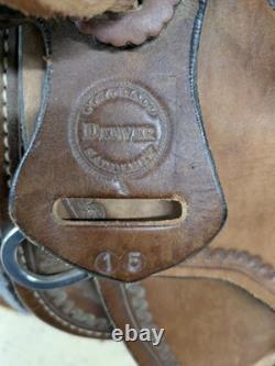 14.5 Inch Used Colorado Saddlery Western Trail Saddle 1052-11093