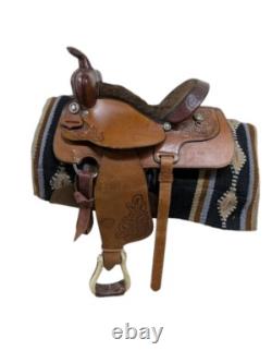 14.5 Inch Used Hereford Western Trail Saddle 925-9284