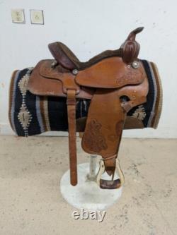 14.5 Inch Used Hereford Western Trail Saddle 925-9284
