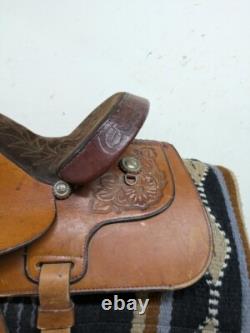 14.5 Inch Used Hereford Western Trail Saddle 925-9284