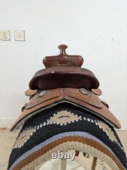 14.5 Inch Used Hereford Western Trail Saddle 925-9284