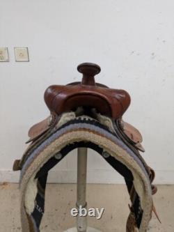 14.5 Inch Used Hereford Western Trail Saddle 925-9284